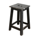 Black oak stool 460mm