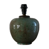 Green ceramic lamp (without lampshade)
