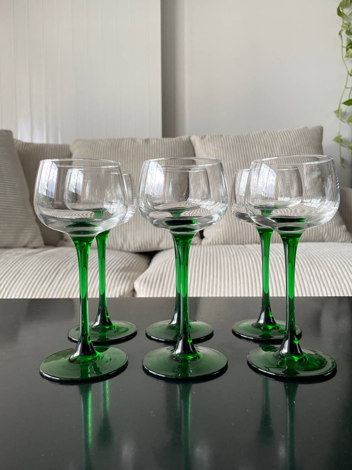 6 von d’Alsace Luminarc glasses