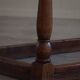 Desk / Dining table by Danish cabinetmaker in oak, baroque style, 1970s