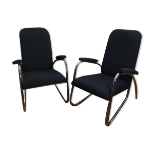 paire de fauteuils modernistes