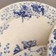 Creil and Montereau ironstone plate with primrose decoration, 19th century