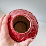 Art Deco artichoke vase Saint Clément ceramic