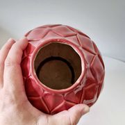 Art Deco artichoke vase Saint Clément ceramic