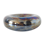 Ceramic silver enamel ashtray