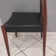 Set of 4 vintage Scandinavian teak chairs from the 1970s