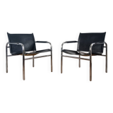 Vintage design Ikea armchairs model Klinte 80s