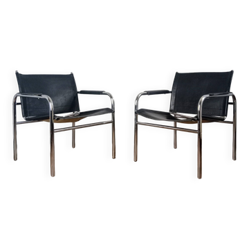 Vintage design Ikea armchairs model Klinte 80s