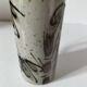 Mug en grès émaillé décor libre, travail de potier vintage