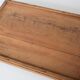 Vintage oak serving tray