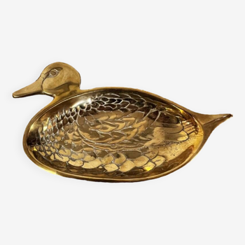 Brass empty pocket duck