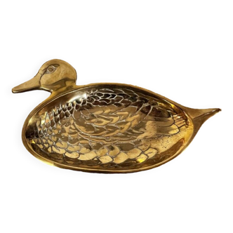 Brass empty pocket duck