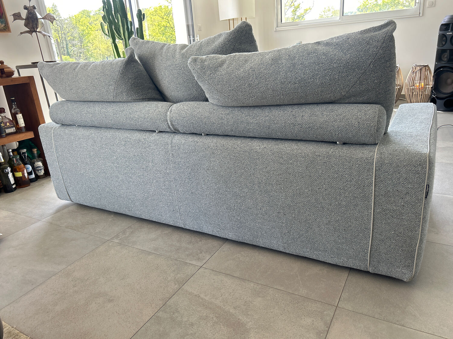 Sofa, 3 seats, Roche Bobois, Discours collection