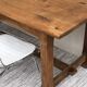 Oak farm table