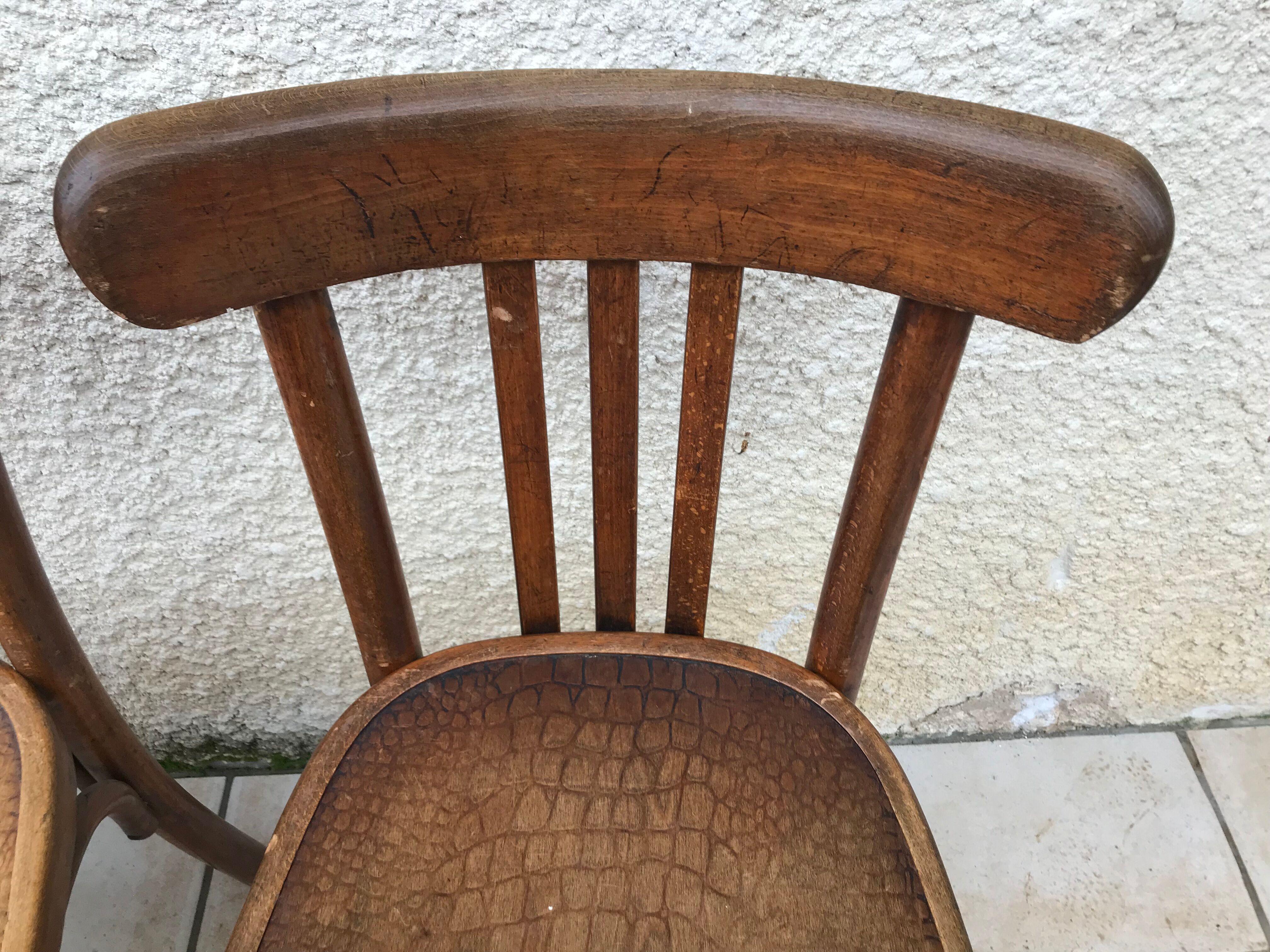 Set of 6 chairs Bistro FISCHEL