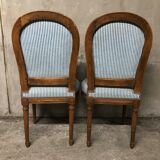 Pair of Louis XVI 19th century chairs