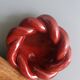 Handmade woven ceramic ashtray