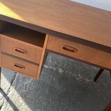 Mid-Century Modern extendable desk by Uniflex