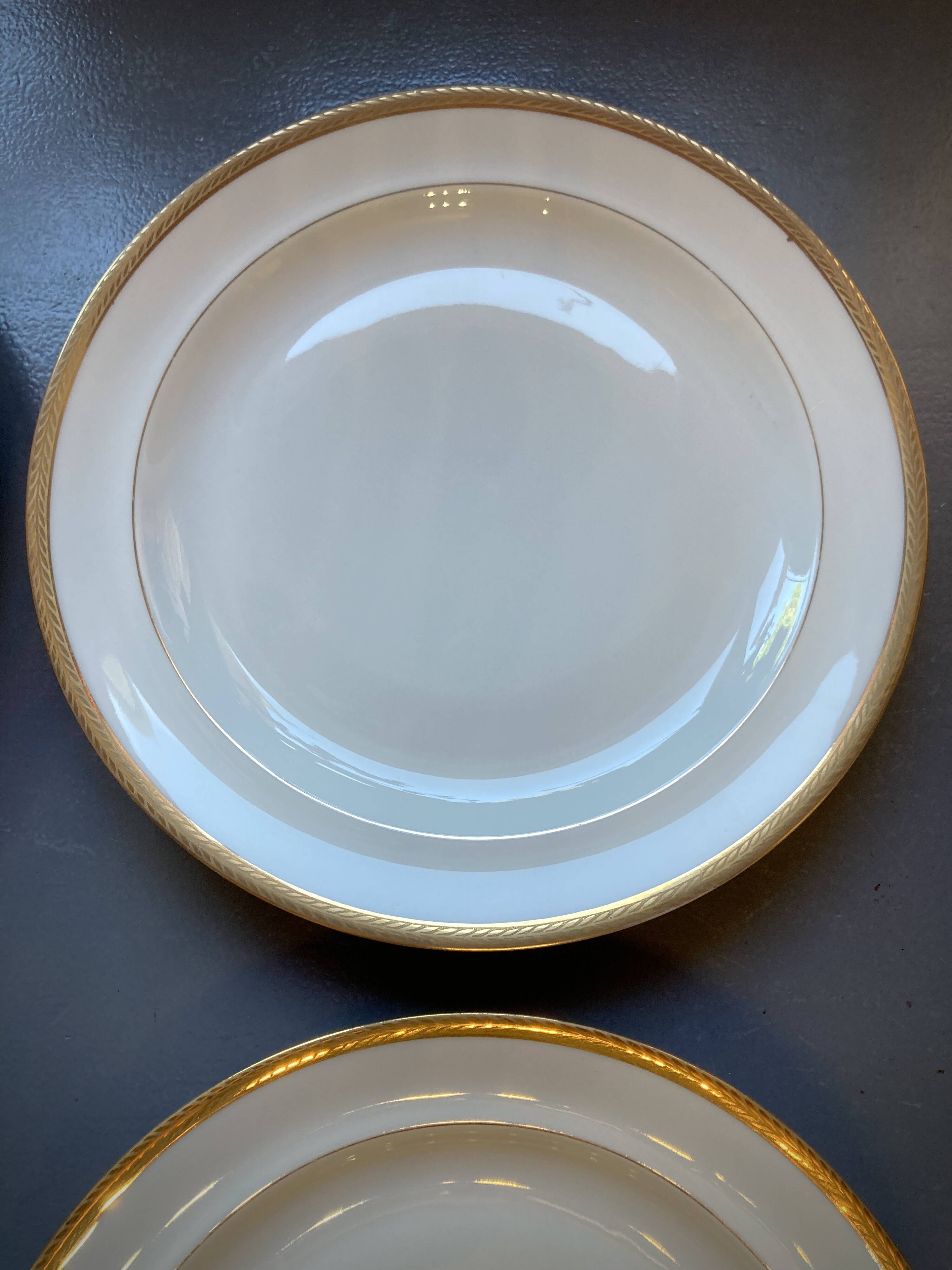 Limoges Porcelain Maison Ternet 12 pieces