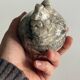 Vintage Marble Chicken with Eggs Sculpture