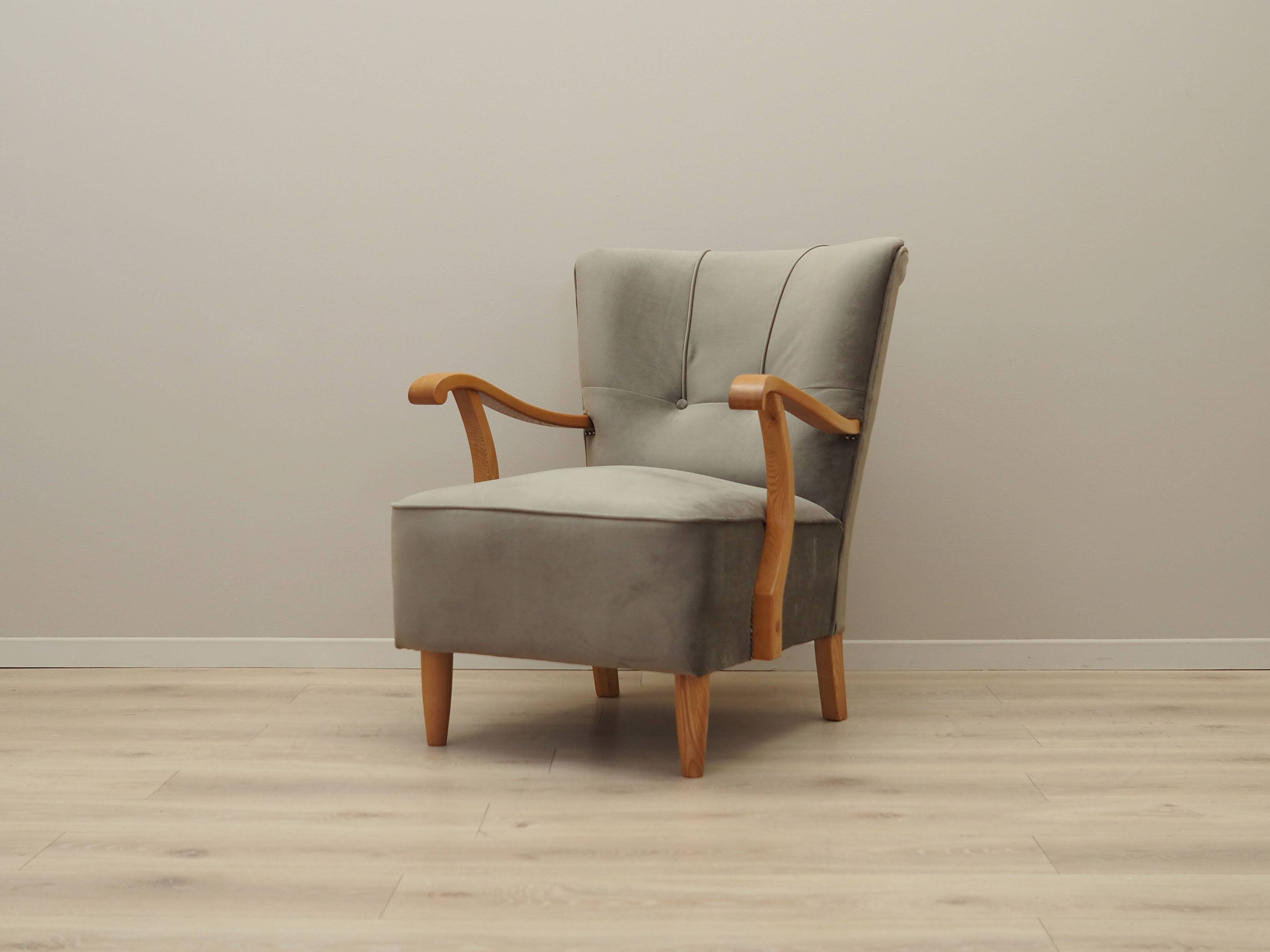Beech armchair, Danish design, 1960s, production: Denmark