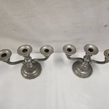 Pair of mid-20th century candlesticks