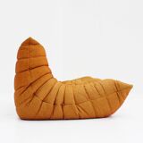 Ligne Roset Togo 2 seater sofa orange by Michel Ducaroy