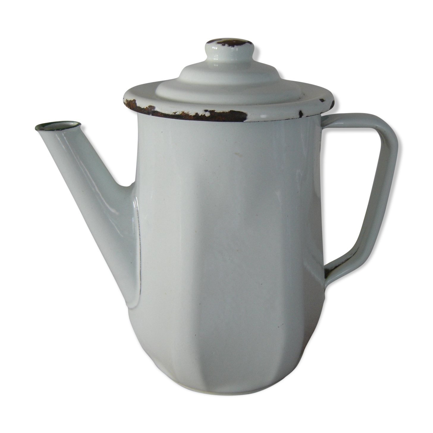 Enamelled coffee maker