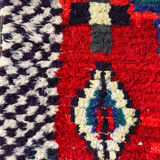 Berber carpet boucherouite 260 x 95 cm