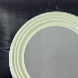 Miroir mural du milieu du siècle avec cadre en plastique, Tchécoslovaquie, années 1960