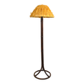 Rattan floor lamp 1970