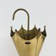 Mid-century design brass umbrella stand, 1970s