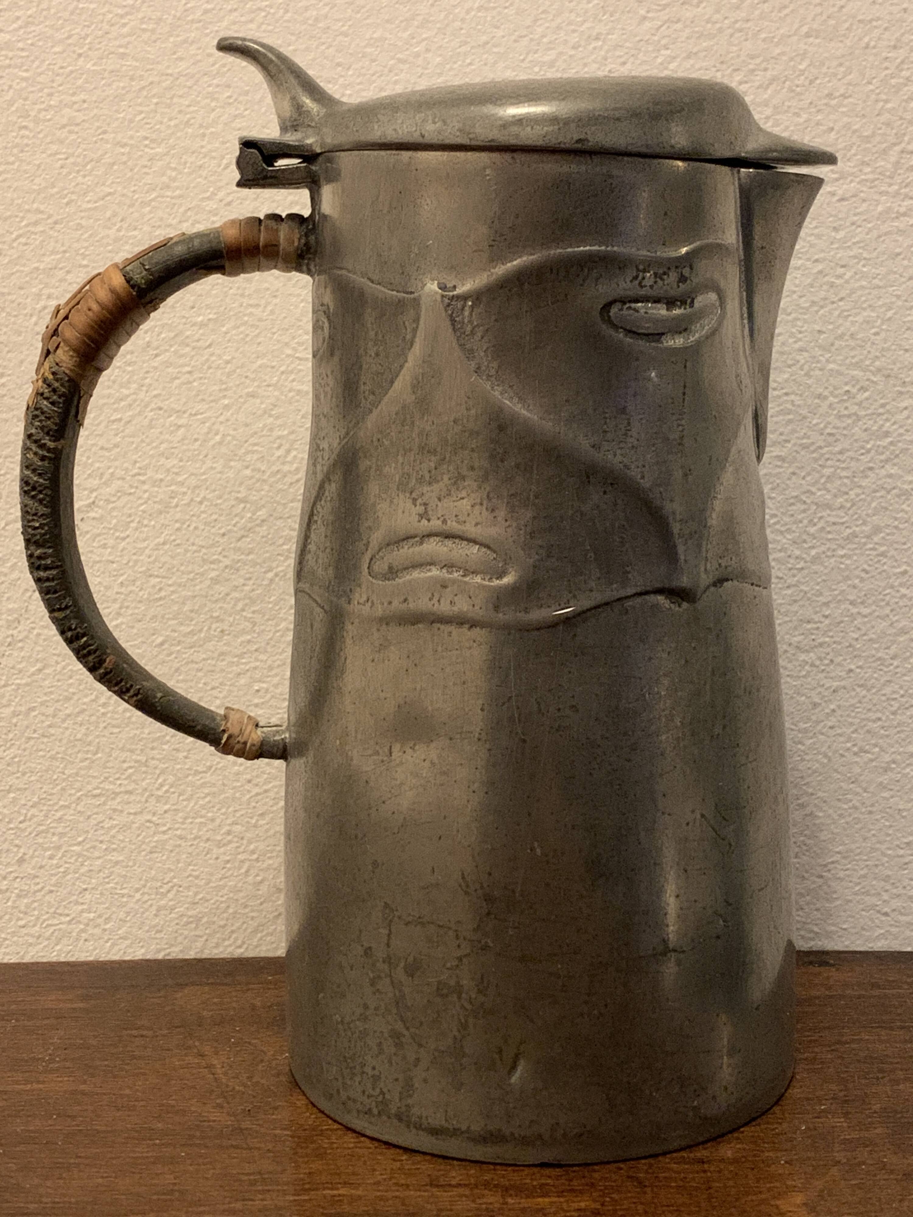 Tudric pewter pitcher by Archibald Knox for Liberty & Co, English Pewter, 1900