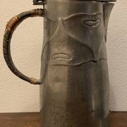Tudric pewter pitcher by Archibald Knox for Liberty & Co, English Pewter, 1900