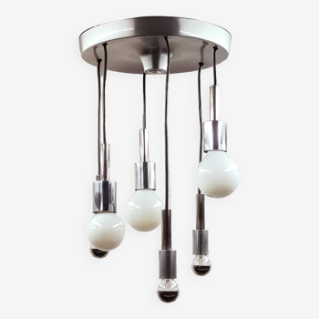 Space age waterfall pendant light