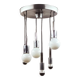 Space age waterfall pendant light