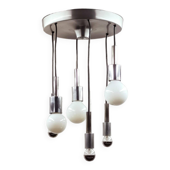 Space age waterfall pendant light