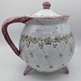 Ceramic tripod jar large capacity