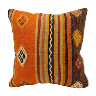 45x45 cm kilim cushion,vintage cushion cover