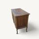 Buffet vitré Art nouveau en chêne et verre plombé