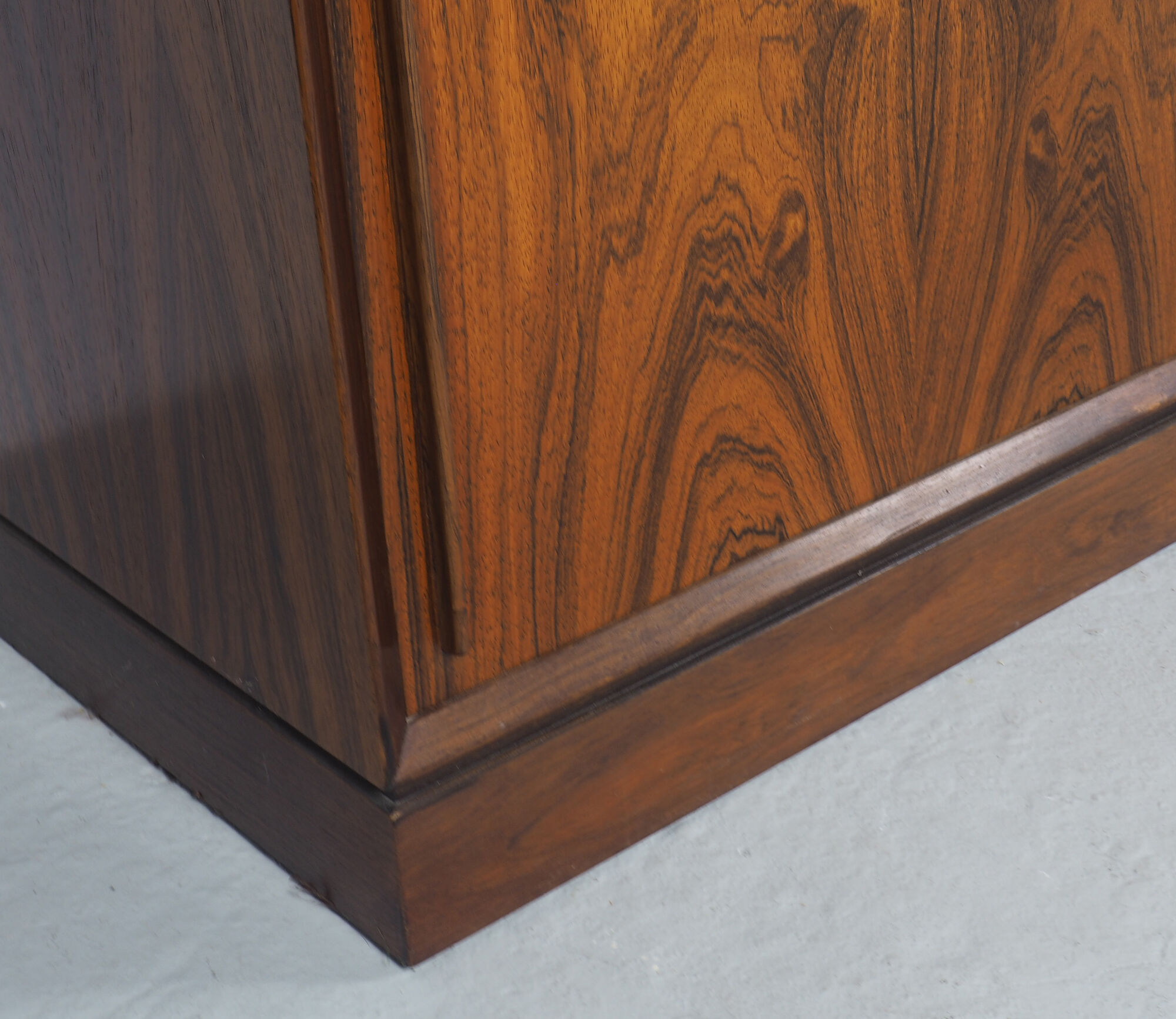 HP Hansen rosewood sideboard with bookcase, 1960's