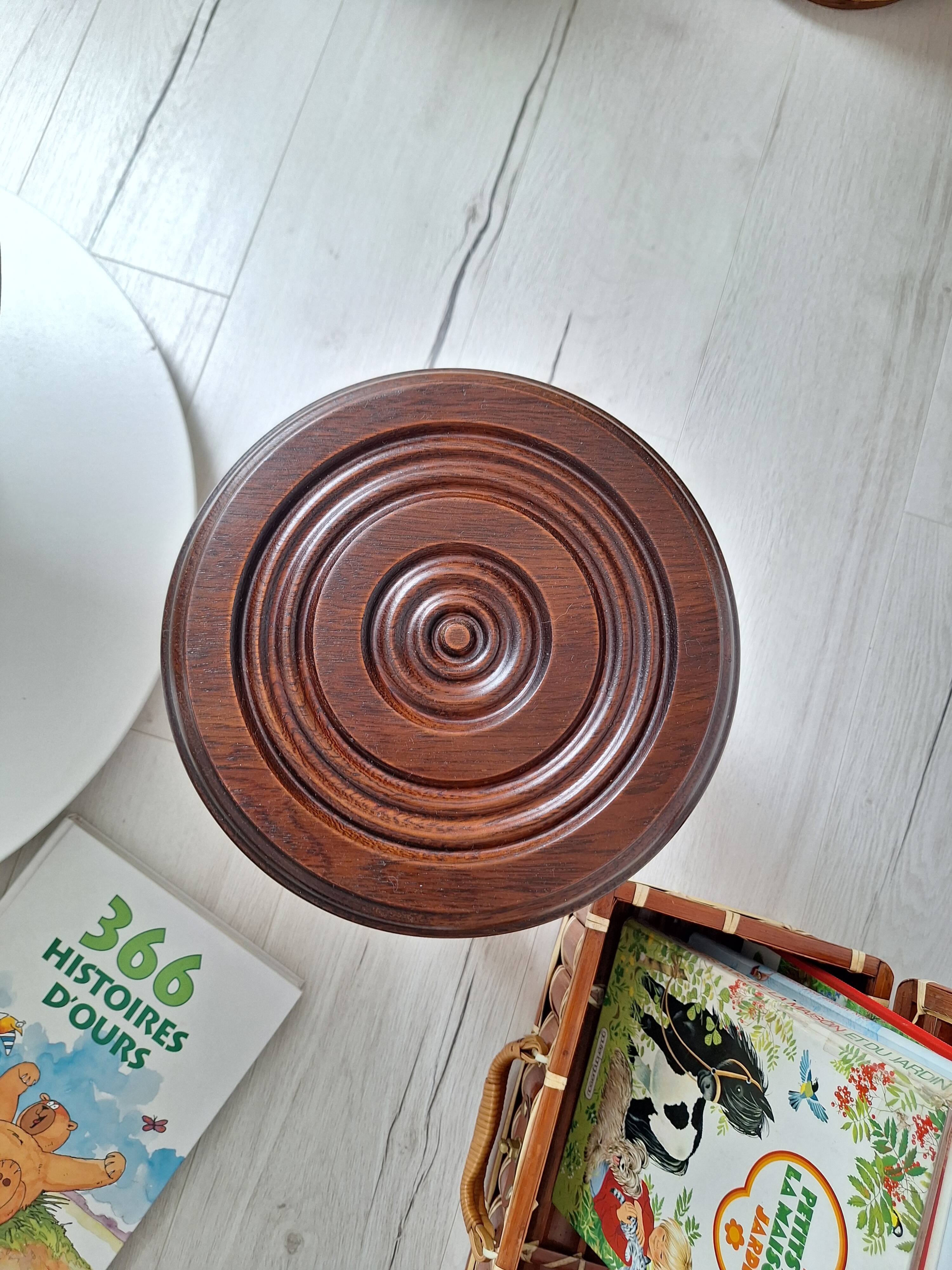 Vintage tripod stool