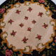 Wool round carpet, 150cm