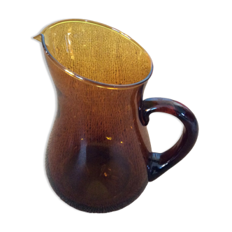 Amber pitcher