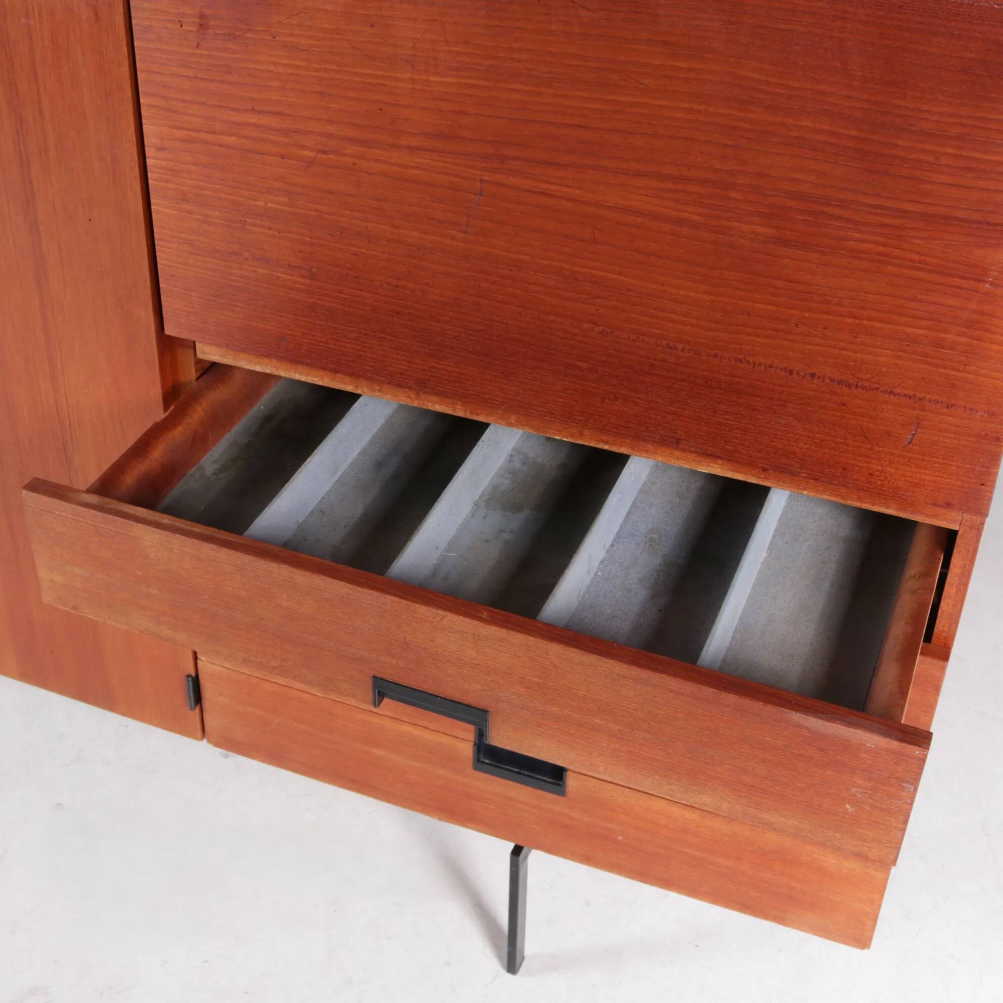 1950s Japanese series cabinet CU08 by Cees Braakman for Pastoe Netherlands