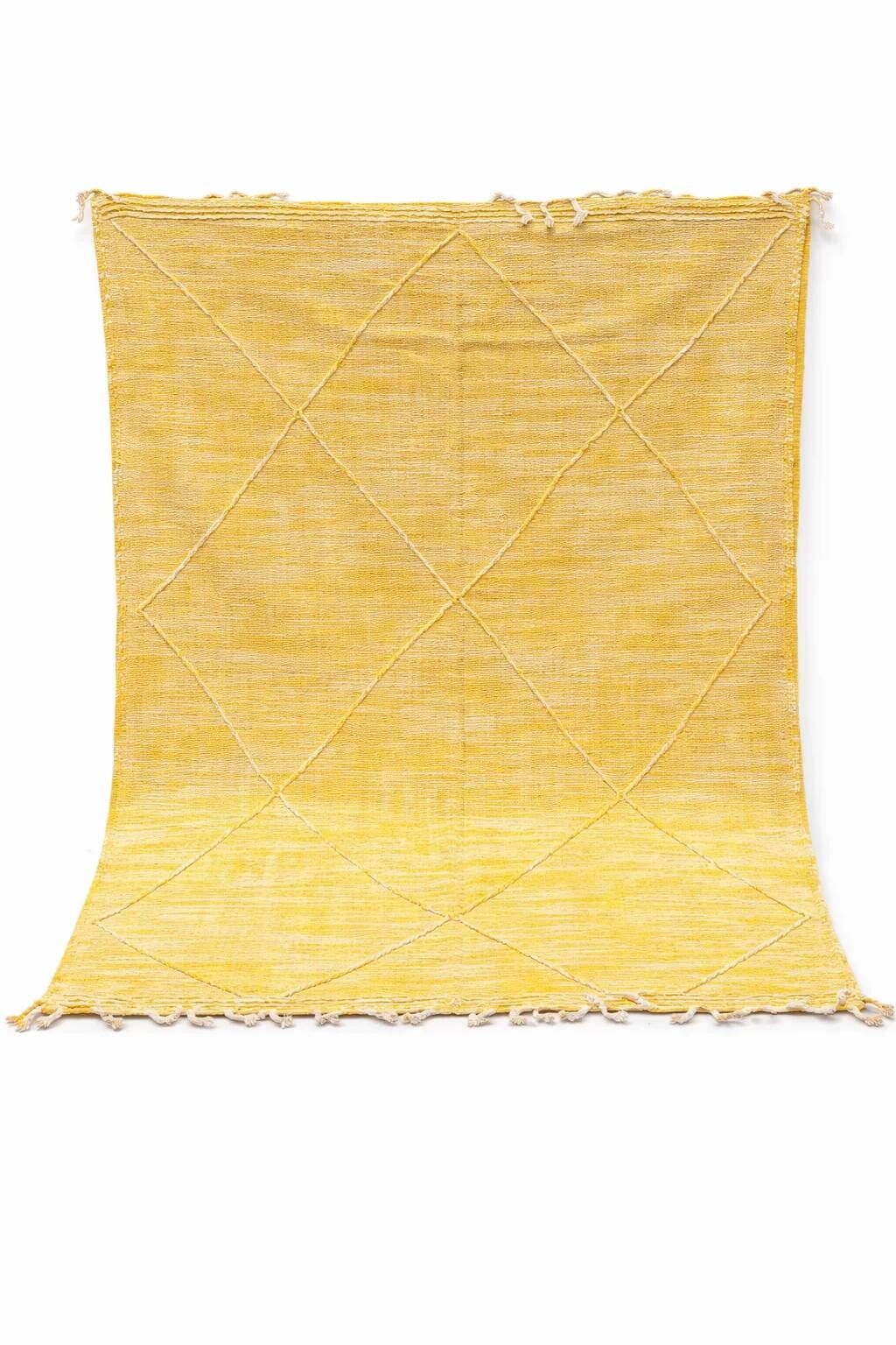 Berber rug in fine wool – Golden Diamond Light