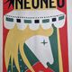 Original vintage advertising poster "La Fête à Neuneu" hand-painted, 50s-60s