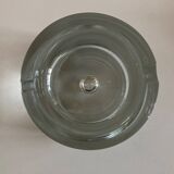 Scandinavian XXL ashtray Bubble in crystal Sweden mid century modern 1970
