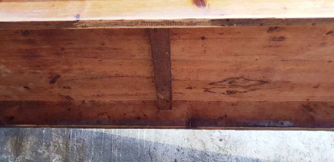 Vintage farmhouse table