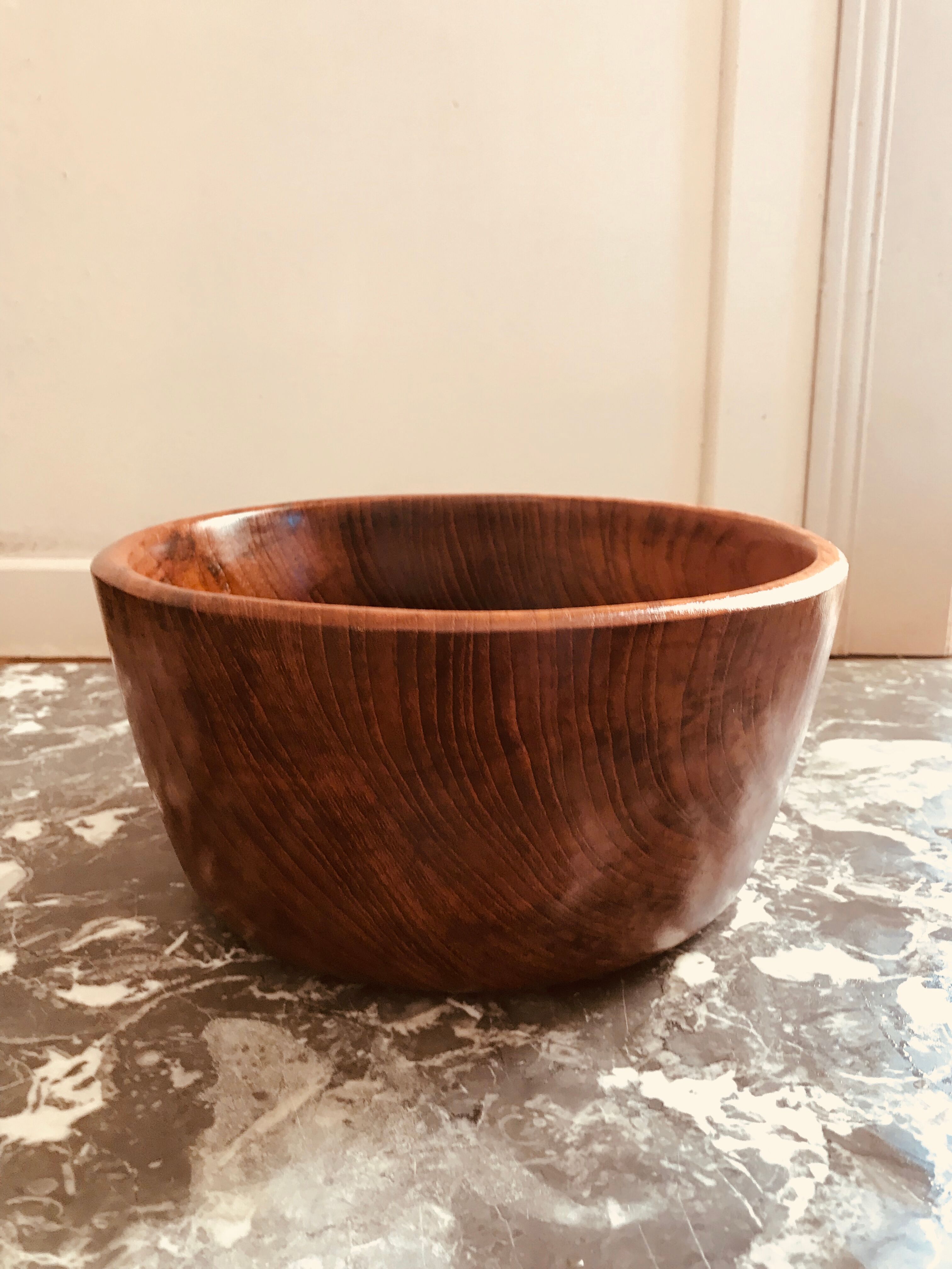 Bowl teak scandinavian look
